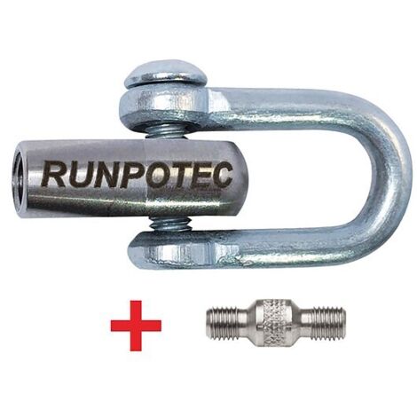 Schäkel mit Gewinde RTG Ø 12 mm