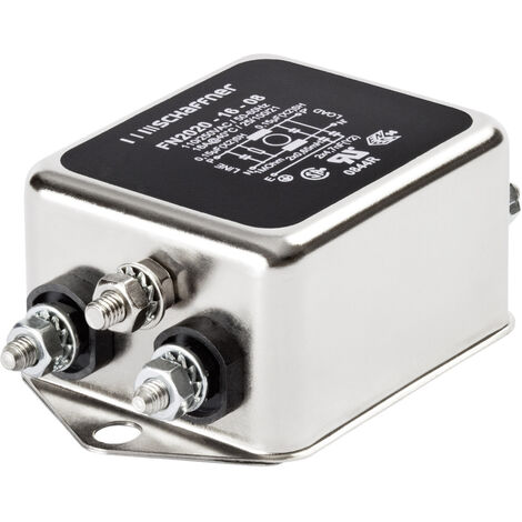 Schaffner FN 2020-12-06 FN 2020-12-06 Entstörfilter  250 V/AC, 250 V/DC 12 A 0.7 mH (B x H) 64 mm x