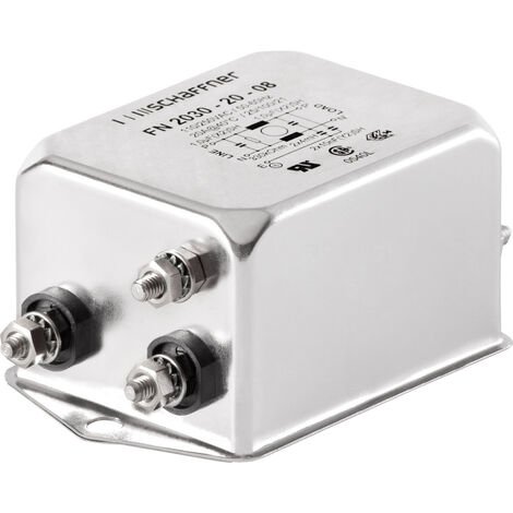 Schaffner FN2030-10-06 FN2030-10-06 Entstörfilter 250 V/AC 10 A 8 mH (L x B x H) 85 x 54 x 30.3 mm