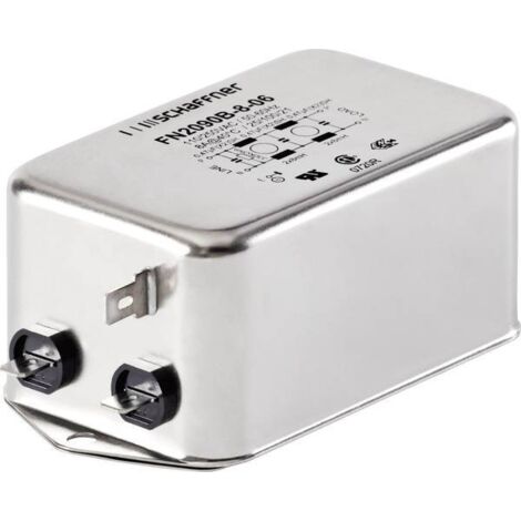 Schaffner FN2090-16-06 FN2090-16-06 Filtro antidisturbo 250 V/AC 16 A 4 mH (L x L x A) 113.5 x 57.5 x 45.4 mm 1 pz.