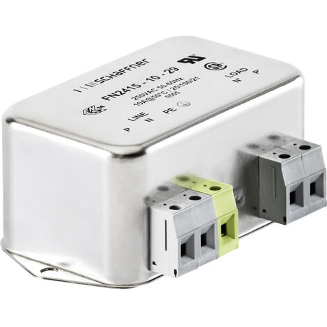 Schaffner FN2415-6-29 FN2415-6-29 Entstörfilter 250 V/AC 6 A (L x B x H) 94 x 58 x 45.4 mm 1 St.