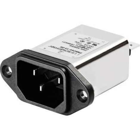 Schaffner FN9244-6-06 FN9244-6-06 Filtro di rete con connettore 250 V/AC 6 A (L x L) 48 mm x 22.5 mm 1 pz.
