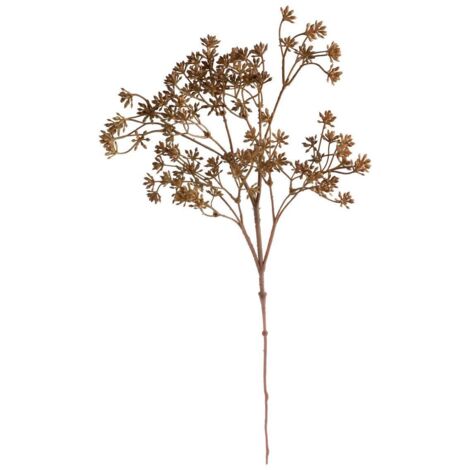 Schafgarbenstämmchen James künstlich H51cm - Beige