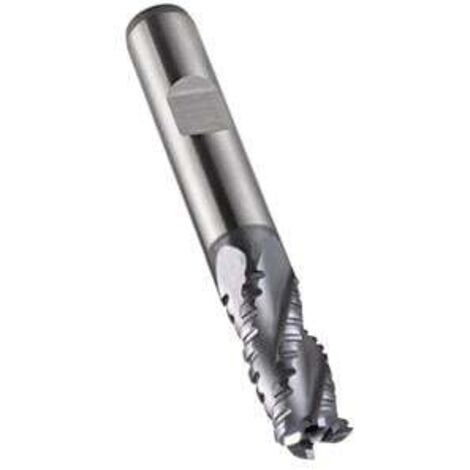 Schaftfräser C413 DIN 844 K D.6mm Gesamt-L.57mm Schneiden-L.13mm HSS-E TiCN