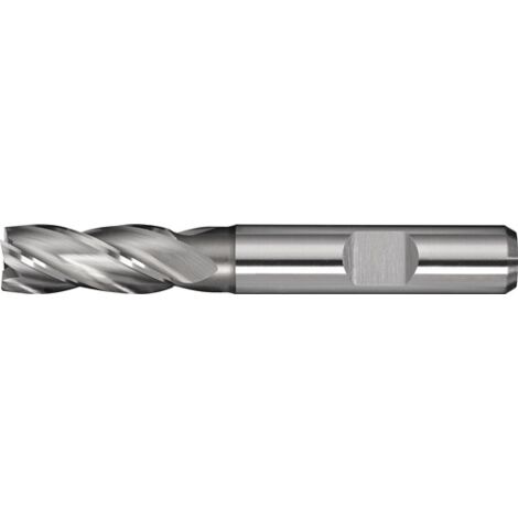 Schaftfräser DIN 844 Typ N Nenn-Ø 2 mm HSS-Co8 DIN 1835 B Schneidenanzahl 4 kurz