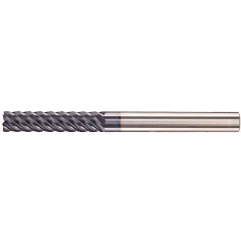 Schaftfräser extralang VHM AlTiN+ Z6 45Grad 6mm FORTIS
