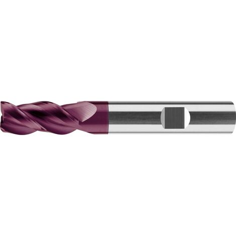 Schaftfräser HPCL VHM TiALN Typ UNI Z3 Eckfase 35-38Grad 3mm FORMAT GT
