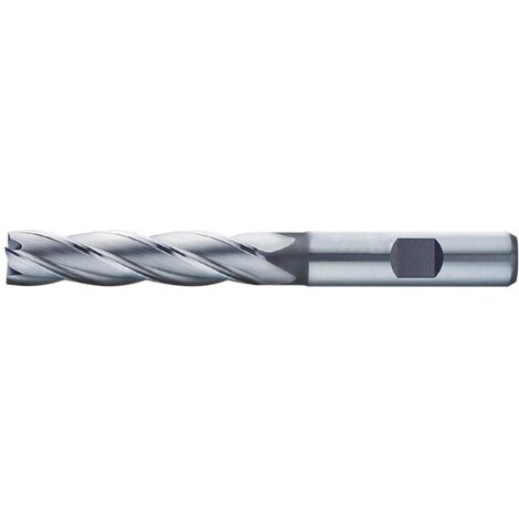 Schaftfräser HSS-Co8 N lang blank DIN 844 L FORUM 6,0 mm