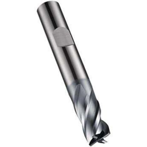 Schaftfräser S804HB DIN 6527K D.3mm Gesamt-L.50mm Schneiden-L.5mm HM AlCrN