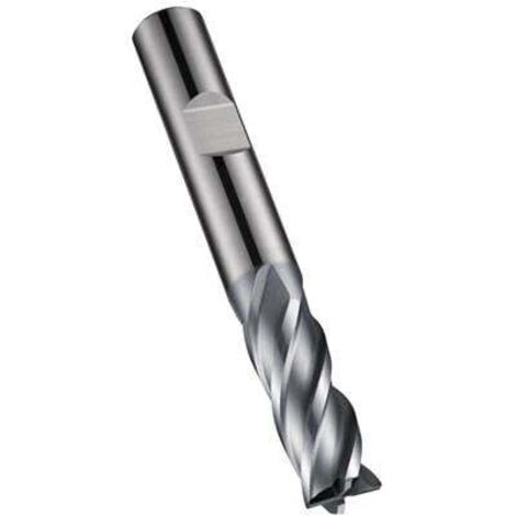 Schaftfräser S814HB DIN 6527L D.10mm Gesamt-L.72mm Schneiden-L.22mm HM AlCrN