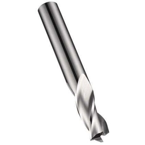 Schaftfräser S903 D.2mm Gesamt-L.38mm Schneiden-L.6mm HM Blank 30Grad Z.3
