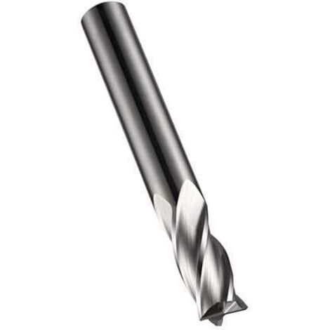 Schaftfräser S904 D.3mm Gesamt-L.38mm Schneiden-L.12mm HM Blank 30Grad Z.4
