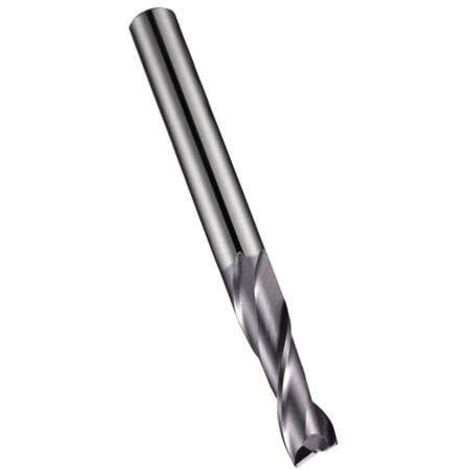 Schaftfräser S922 D.3mm Gesamt-L.38mm Schneiden-L.12mm HM TiAlN