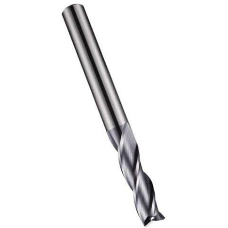 Schaftfräser S933 D.4mm Gesamt-L.50mm Schneiden-L.14mm HM TiAlN 30Grad Z.3