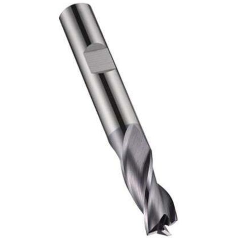 Schaftfräser S933 D.6mm Gesamt-L.57mm Schneiden-L.19mm HM TiAlN 30Grad Z.3