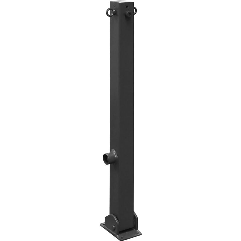 Kaiserkraft - Schake, Potelet de délimitation, 70 x 70 mm, en mica de fer,