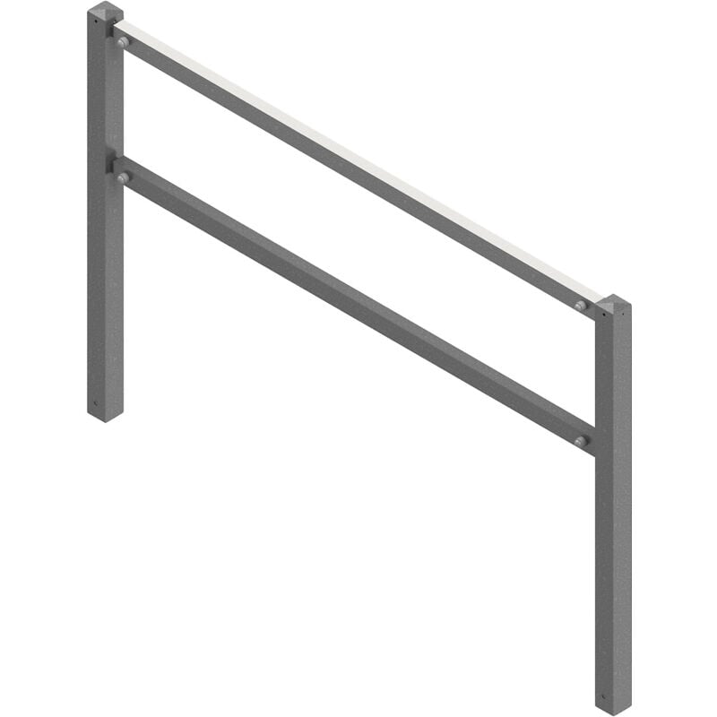 Schake, Barrière à visser, avec barre supérieure et au niveau