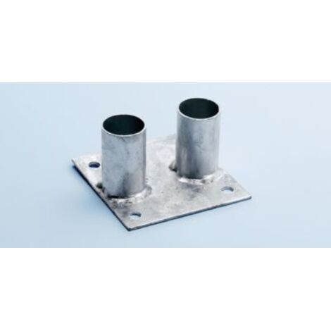 Schake Bodenplatte für Bauzäune 130x160mm