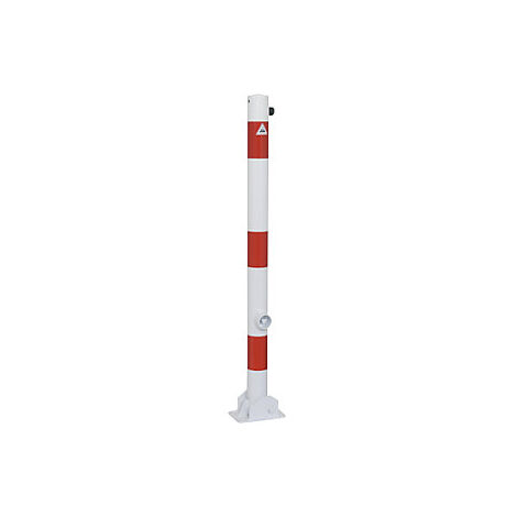 Schake  Paletto di sbarramento  Ø 60 mm  bianco / rosso 