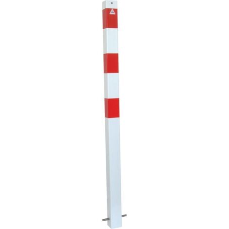 Schake  Paletto di sbarramento  70 x 70 mm  bianco / rosso 