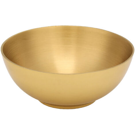 Schale aus reinem Messing für buddhistische Zeremonien, 8 cm, Kultgegenstand, Altardekoration
