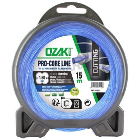 Schale mähfaden tech helicoïdal 1,6mm OZAKI PRO-CORE line (15m)