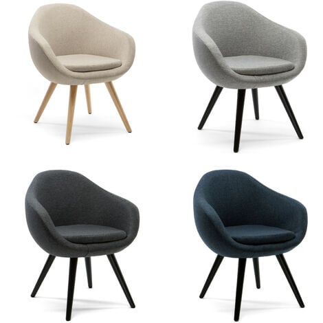 Schalensessel Crudo im modernen Design - Cocktailsessel Lounge Schalenstuhl - KOVO Furniture