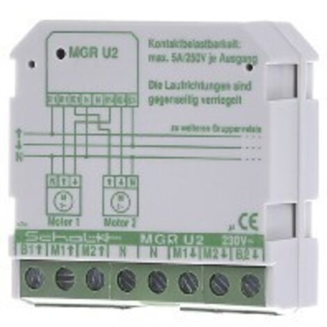 Schalk Motor-Gruppen-Relais 230VAC,2W,5A MGR U2