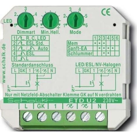 Schalk Regulador electrónico de intensidad compacto gris