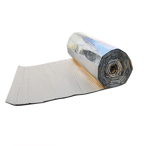 Schalldämmmatte für Spritzwände im Auto, Schalldämmung, Hitzeschutz, Schallisolierung, Schalldämmkissen, 7 mm, 500 x 1000 mm