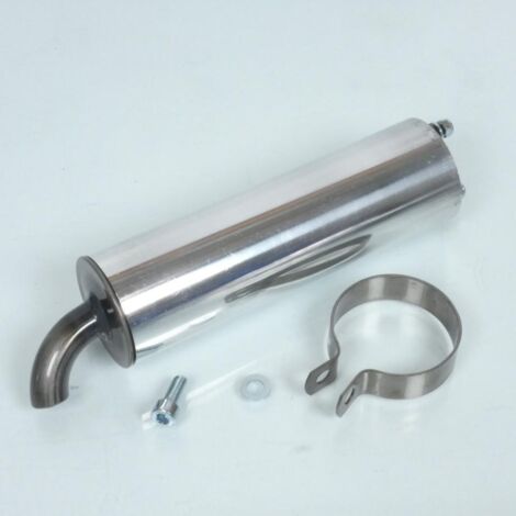 schalldämpfer kartusche auspuff 2 schrauben 37mm aluminium