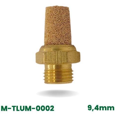 Schalldämpfer, Luftfilter G1/8"" (9,4mm)