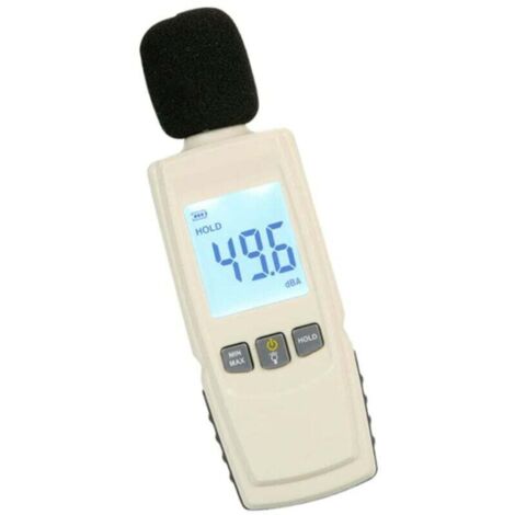Schallpegelmesser GM1352 Digitales Dezibelmessgerät Dezibeltester Detektor (ohne Batterie) Umwelt-/Schallpegelmessgerät Messgerät