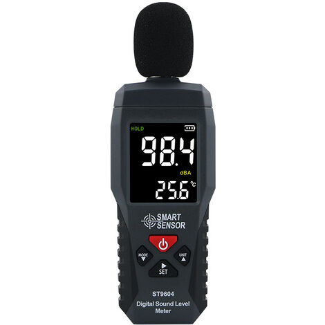 Schallpegelrecorder Noise Tester Digitaler Audio-Schallpegelmesser 30-130dB Luxmeter