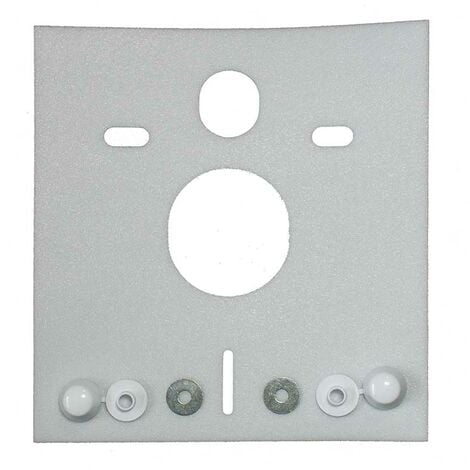 Schallschutz Set für wandhängende WC 420 x 390 x 4mm nach DIN 1386
