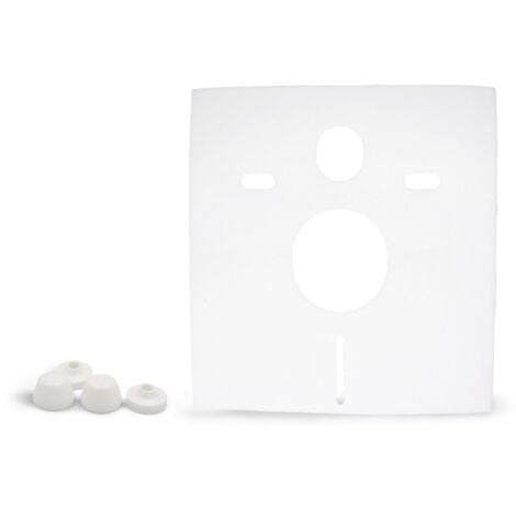OSTENDORF Haas Schallschutz WC / Bidet Montage Sets für Wand-WC und Bidets, 372 x 422 x4 mm 7440