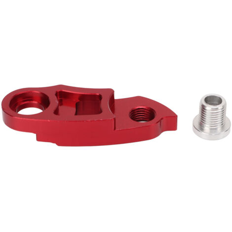 Schaltauge aus Aluminiumlegierung für Mountainbikes, kompatibel mit 34-52T großen Ritzeln, rotes Fahrradzubehör