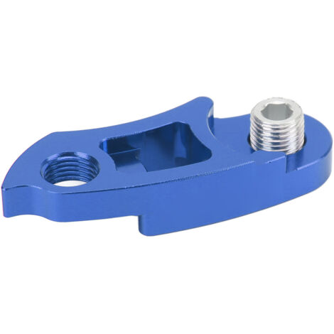 Schaltauge-Verlängerung aus Aluminiumlegierung für Fahrradrahmen, blaue Schaltauge-Verlängerung für Fahrradrahmen