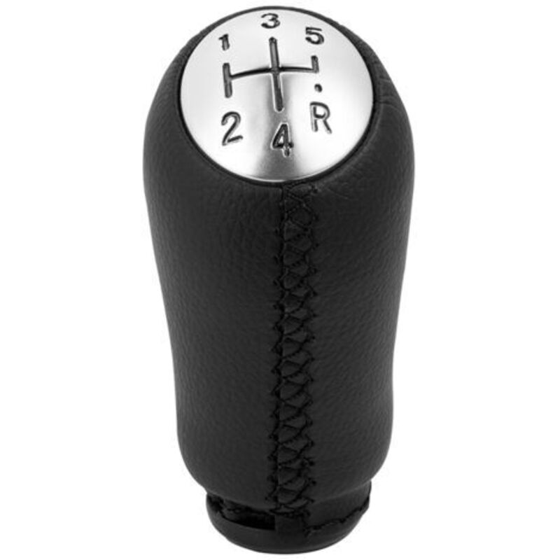 Image of Schaltknauf – Leder – 5-Gang-Schaltknauf für Laguna / Megane 2 / Clio 4 / Scenic / Kangoo