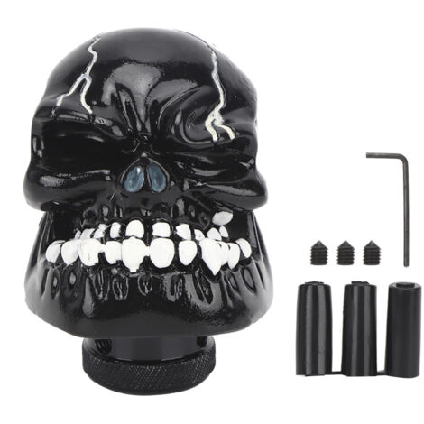 Schaltknauf mit Totenkopf-Motiv, universeller Schaltknauf für Autos