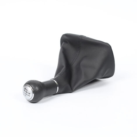 Schaltknauf und staubdichtes Schaltgestänge für Volkswagen Golf 4, 23 mm Durchmesser, 6 Gänge, ein Set.