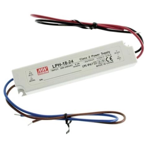 SCHALTNETZTEIL - 1 AUSGANG - 18 W - 24 V