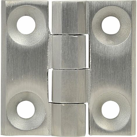 Schaltschrankscharnier 40 x 40 x 5 mm, Edelstahl