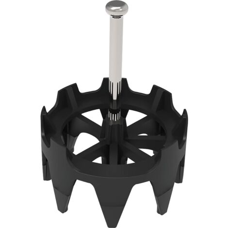Schalungsanschlag mit Nagel ø48x30mm zum Fixieren der Schaltafel in der Wandsohle hochwertiges Schalungszubehör, Kunststoff - 100 Stück