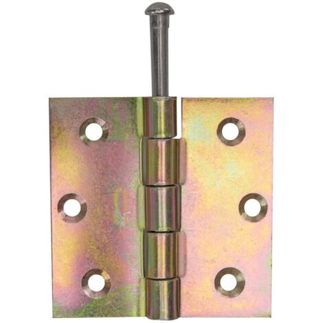 Scharnier Höhe 76 mm Breite 76 mm Stärke 2,0 mm Stahl sendzimirverzinkt quadratisch