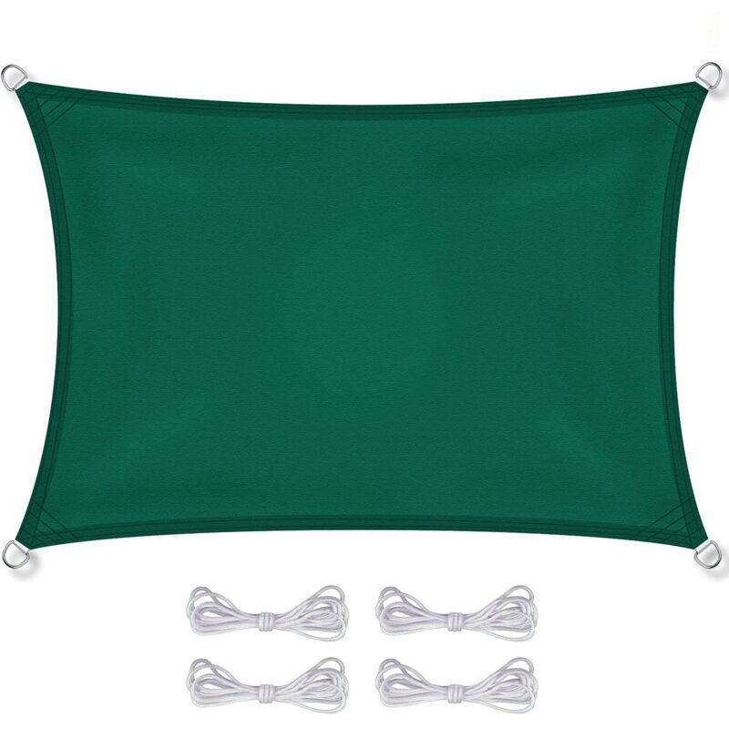 Viking Choice - Schattentuch Rechteckig - Sonnentuch - 3x2 M - Grün