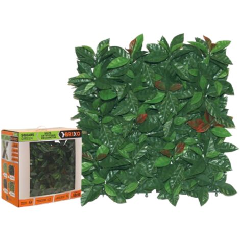 Schattieren von Hecke 50x50 cm Fragivist mit Platano Blättern 12 Quadrate Pack