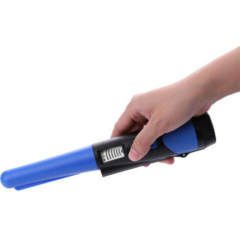 Schatzdetektor Metalldetektor mit LCD-Bildschirm (Blau)