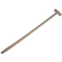 Schaufelstiel Krückstiel T-Stiel gebogen 110 cm