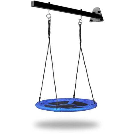 VIKING CHOICE Schaukel Aufhängestange - 100cm - pulverbeschichtetes Stahl - schwarz